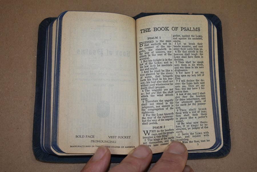Bible, Nouveau Testament et Psaumes