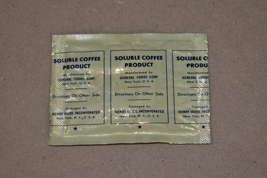 Sachet de café de la ration K