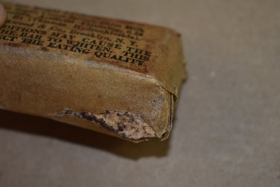 Barre de chocolat sucré