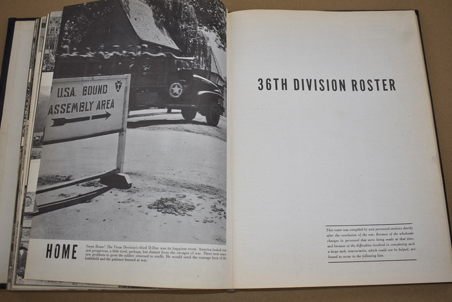 Histoire de l'unité de la 36e Division