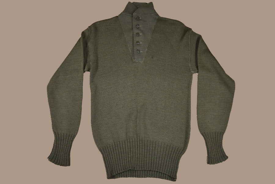 Pull en laine 5 boutons