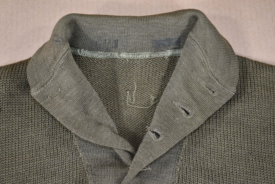 Pull en laine 5 boutons