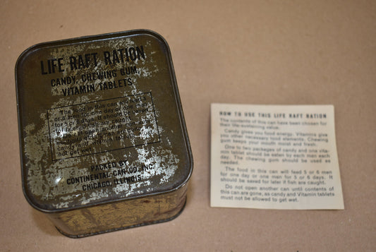 Boîte de ration Life Raft