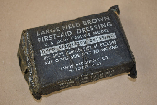 Large Field Brown First-Aid Dressing