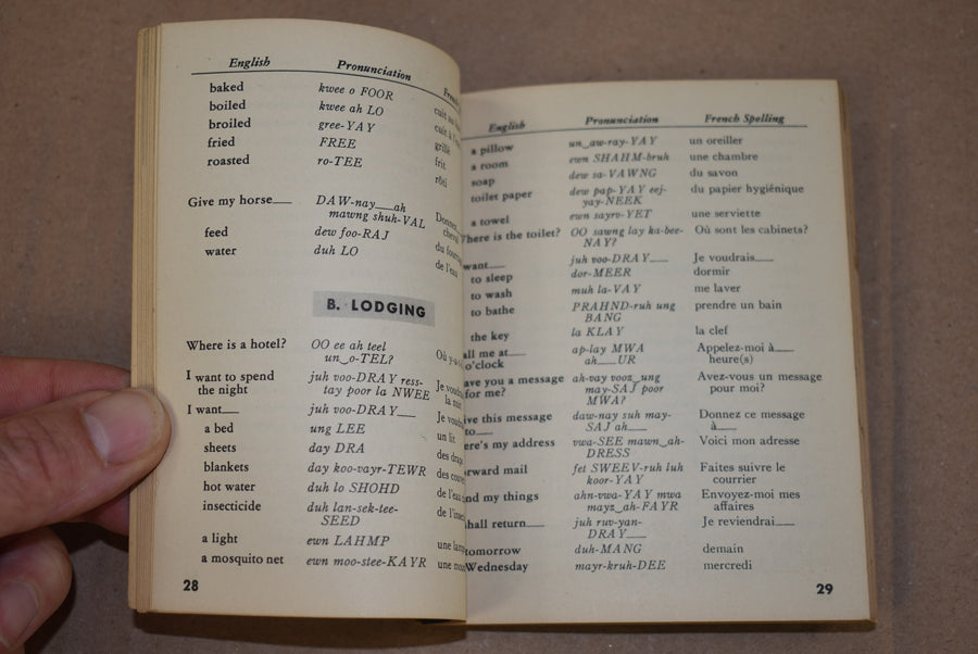 Livre de phrases en français