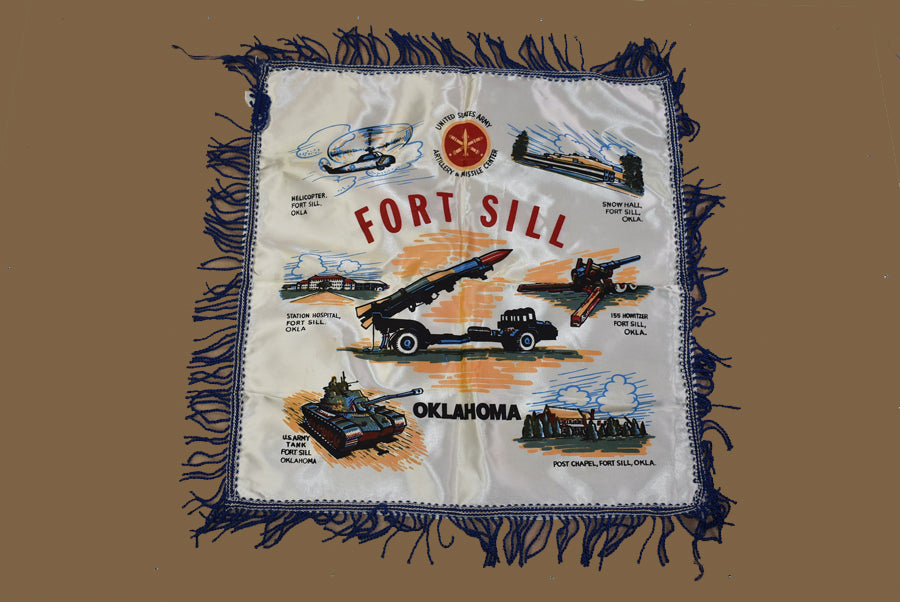 Taie d'oreiller, Fort Sill, Oklahoma
