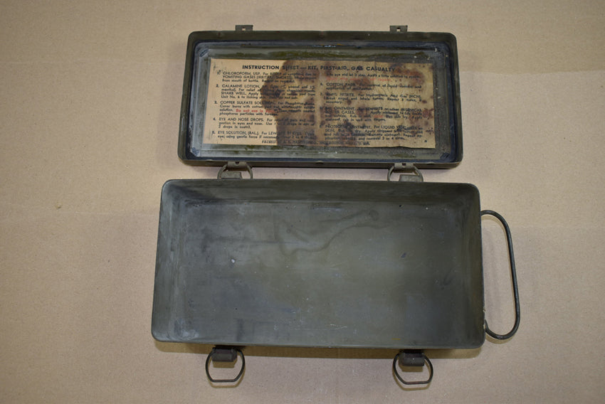 Boîte de premiers secours au gaz