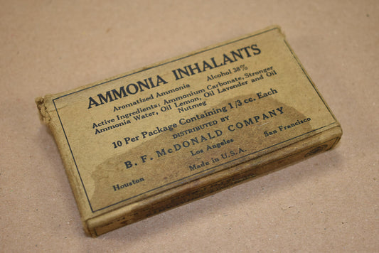 Inhalants d'ammoniac