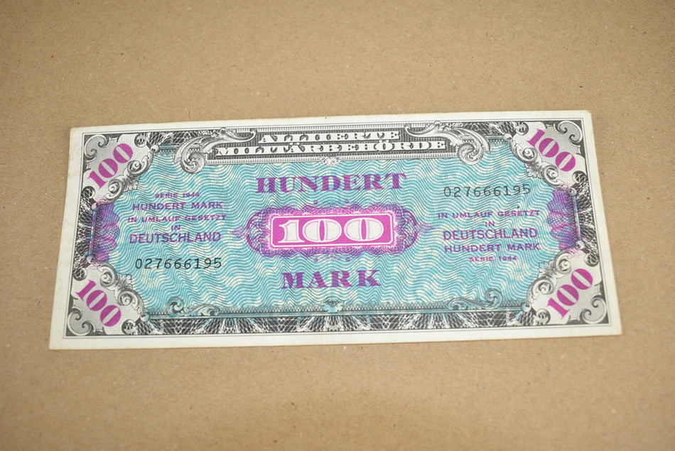 100 Mark monnaie d'occupation