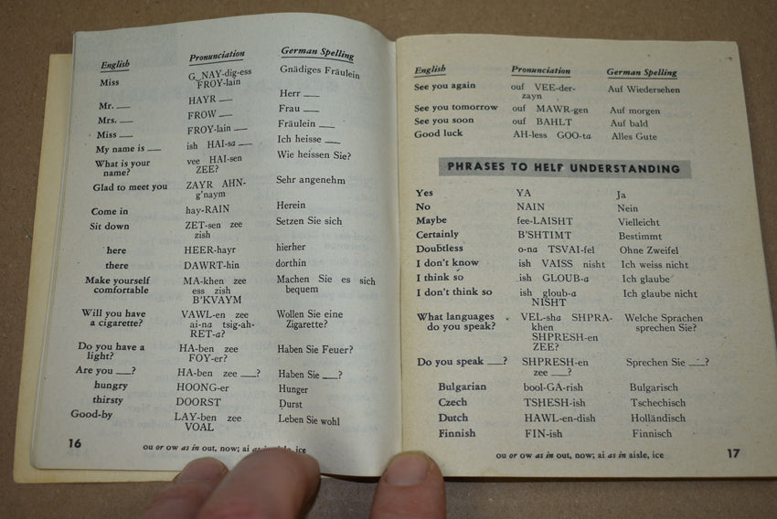 Livre de phrases allemand