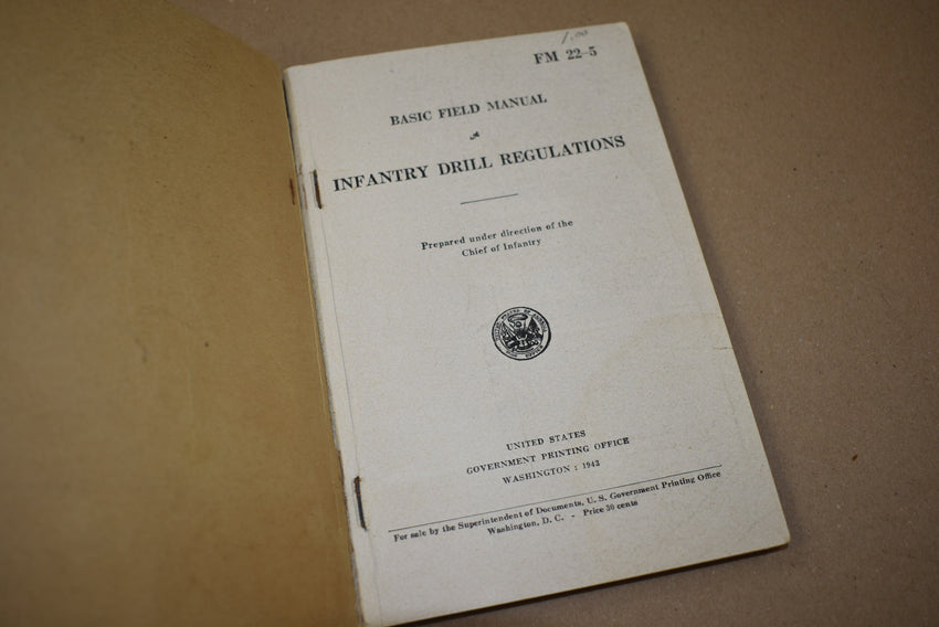FM 22-5 Infantry Drill Regulations