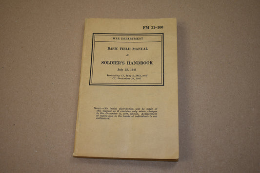 FM 21-100 Soldiers Handbook