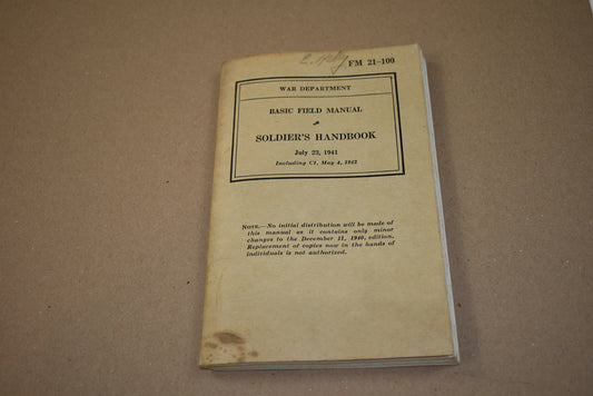 FM 21-100 Soldiers Handbook
