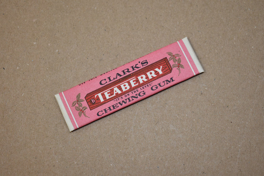 Chewing gum Clark's Teaberry