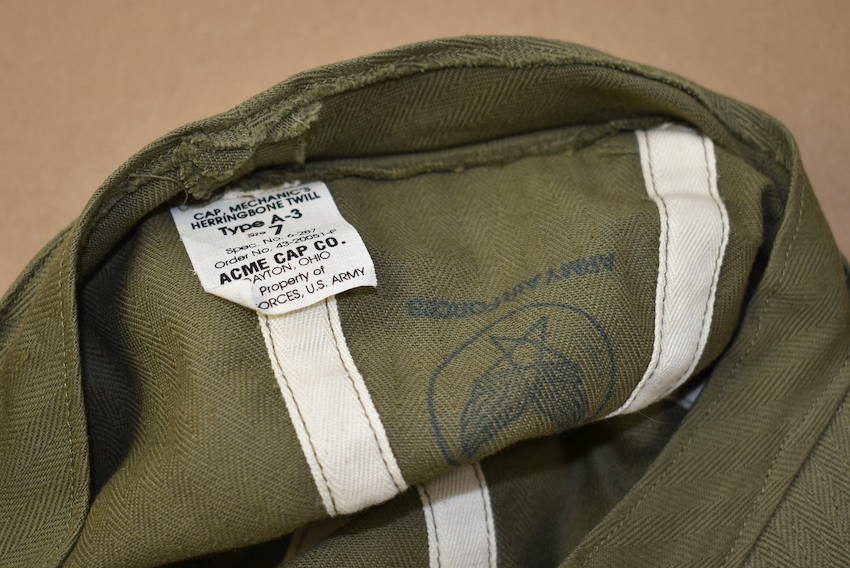A-3 casquette de mécanicien
