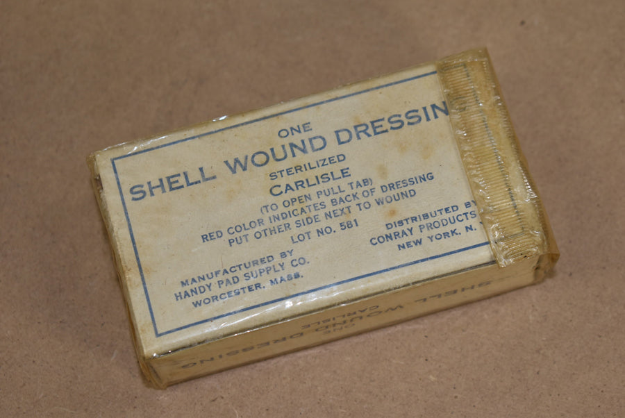 Pansement pour blessure par obus