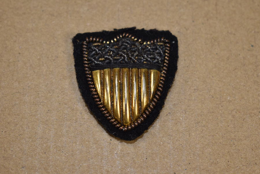 Insigne de sous-officier de la Garde côtière en lingots