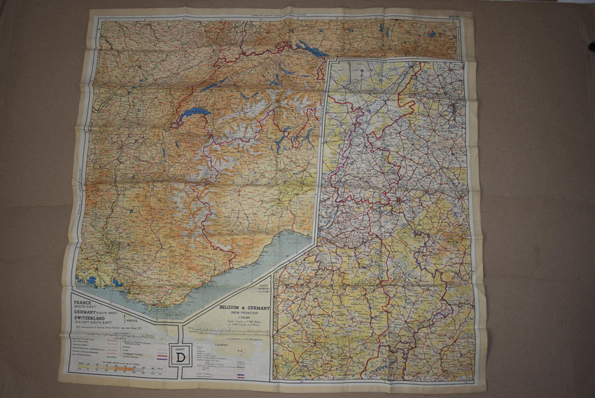 Carte Rayon 43 C/D