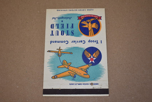 Pochette d'allumettes  I Troop Carrier Command